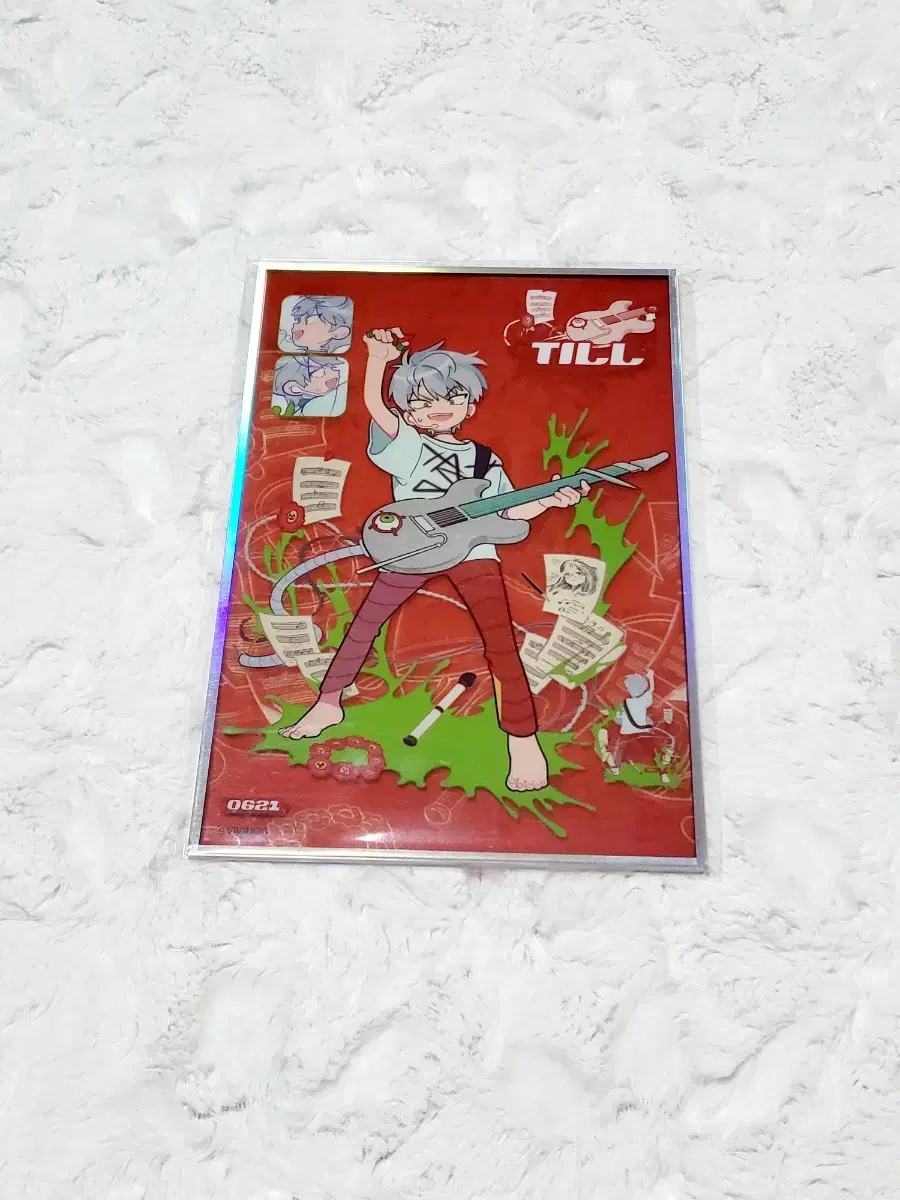 アステチルニューイヤーアクリルカラーペーパー、未開封エイリアン